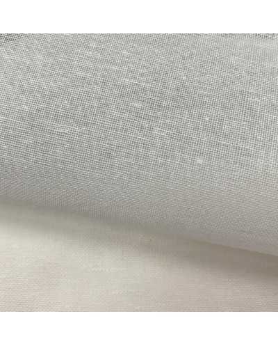 tessuto garza di cotone bianco prezzo al metro 5.50 €