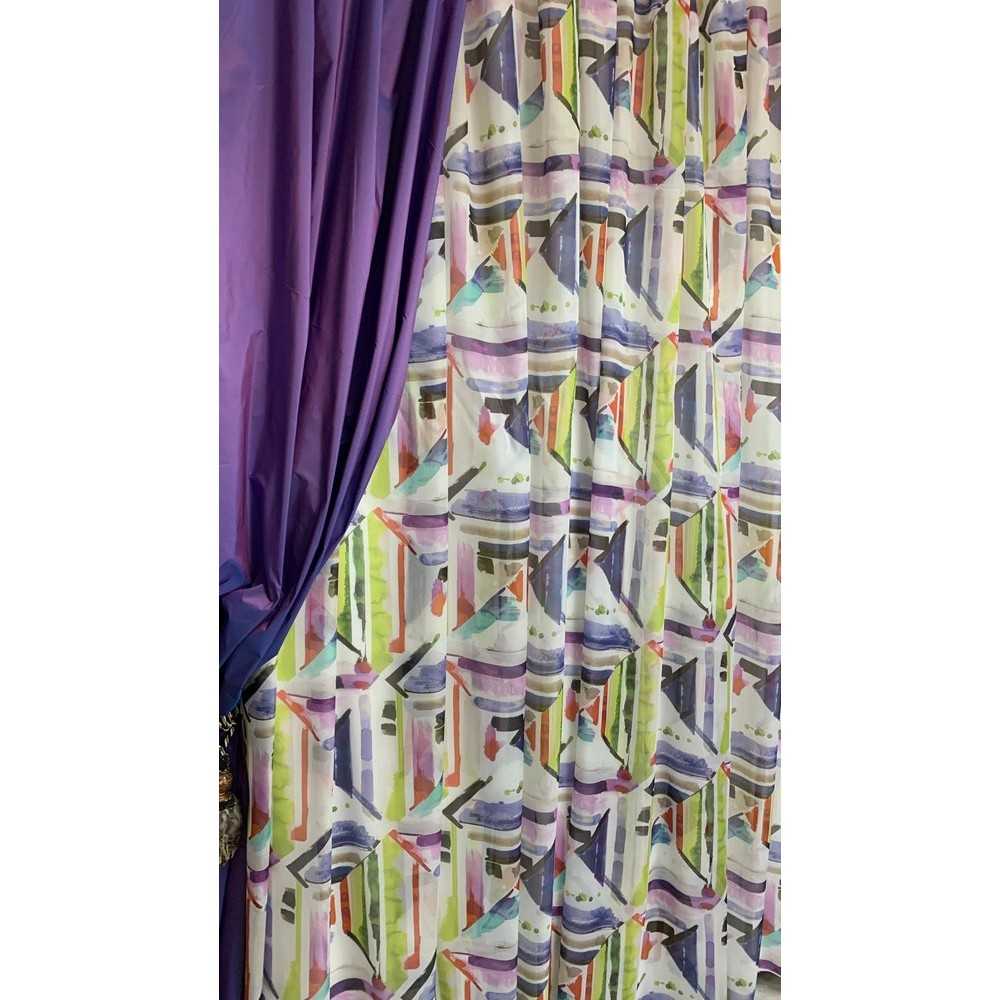 Tessuto Tenda Moss Viola E Verde 400x320 Cm