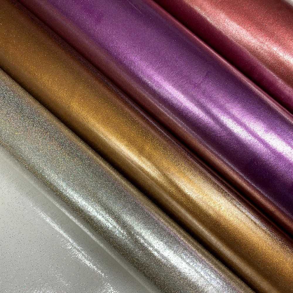 GLITTER Tovaglia in PVC Glitterato 250 Micron in varie misure - Oro /  Argento / Rosso